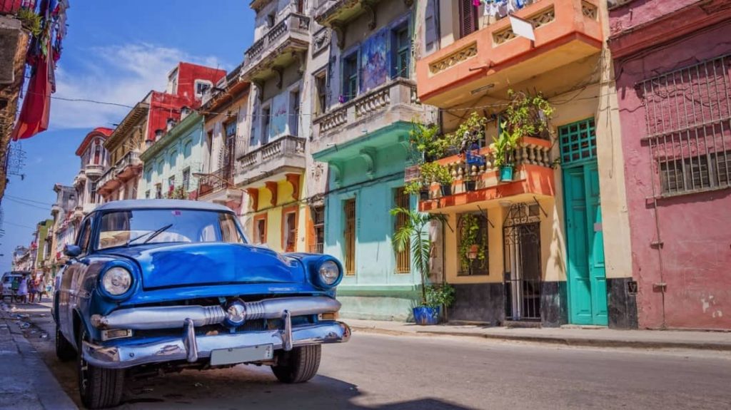 vieille voiture à La Havane Cuba
