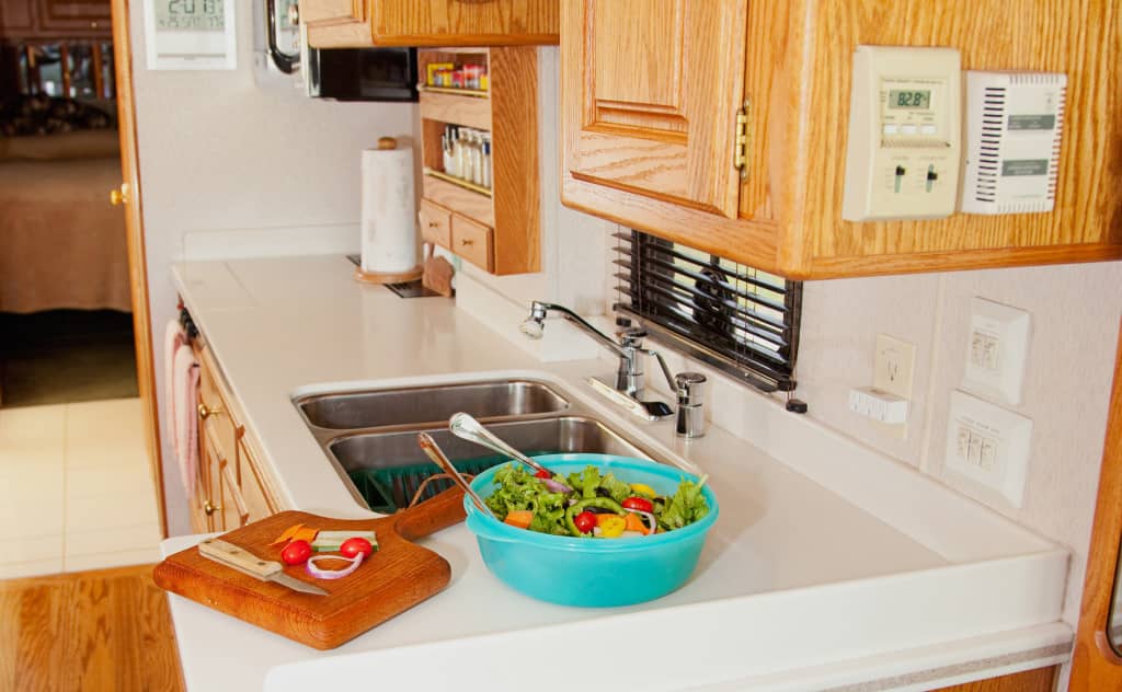 coin cuisine camping car