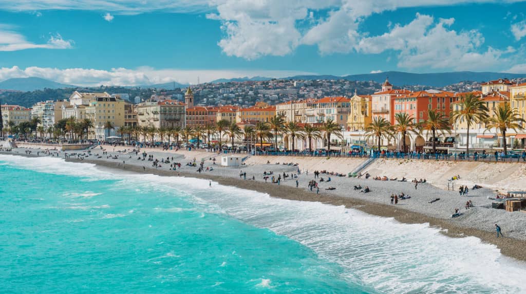 belle plage de Nice