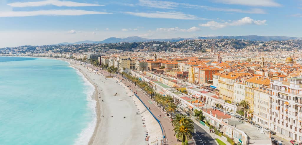 promenade des Anglais à Nice