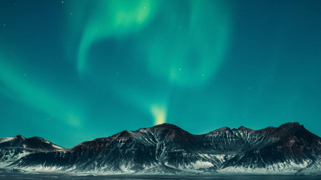 Islande aurore polaire