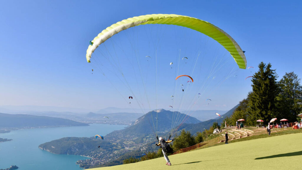 Parapente au alentour Annecy