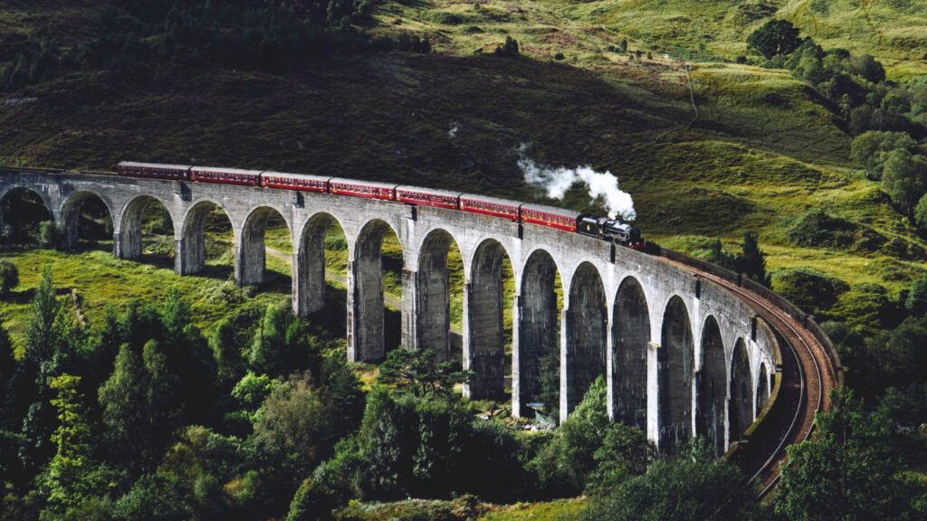 Le voyage en train