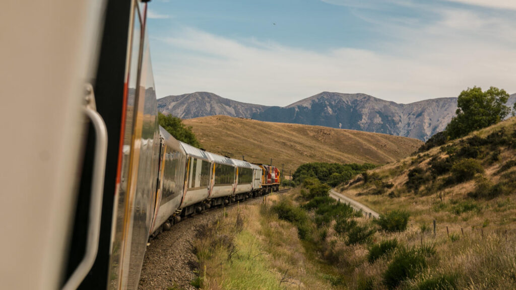 Train paysage magnifique