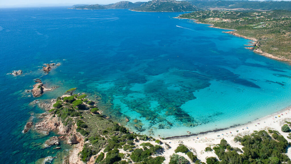 la plage de Palombaggia à Porto-Vecchio