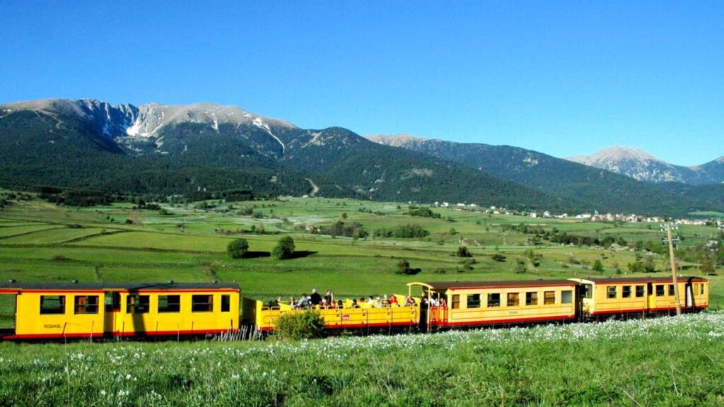 Le train Jaune des Pyrénées - Languedoc-Roussillon