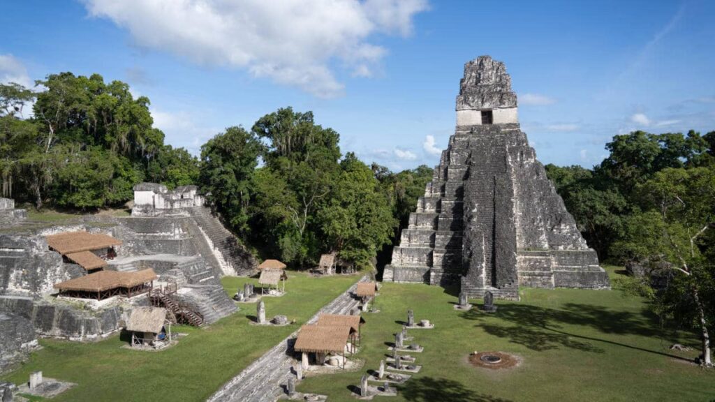 Les ruines de Tikal