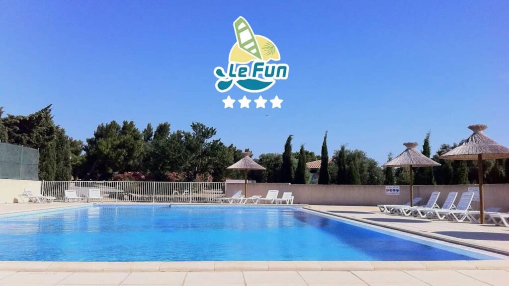 camping 4 étoiles Le Fun dans l' Aude
