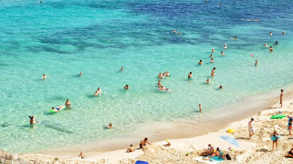 La plage d’Es Trenc