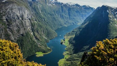 Fjord Norvège - Le Geirangerfjord