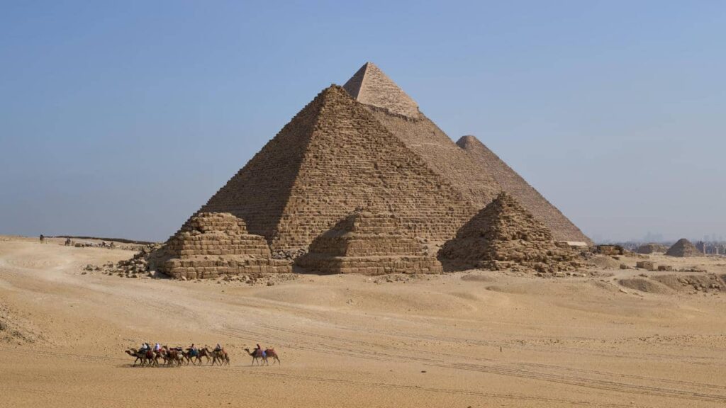 La pyramide de Khéops