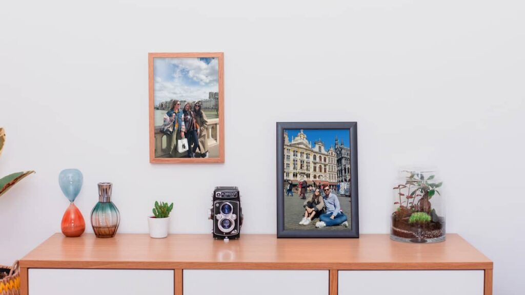 photo de vacances sur toile