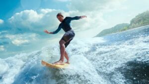 surfeur surf vagues ocean mer