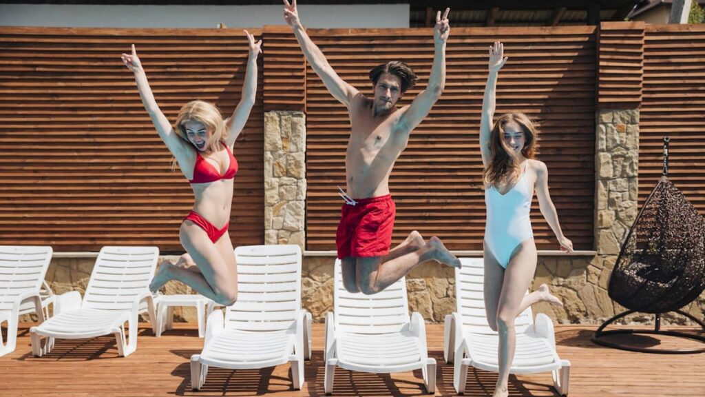 vacances piscine