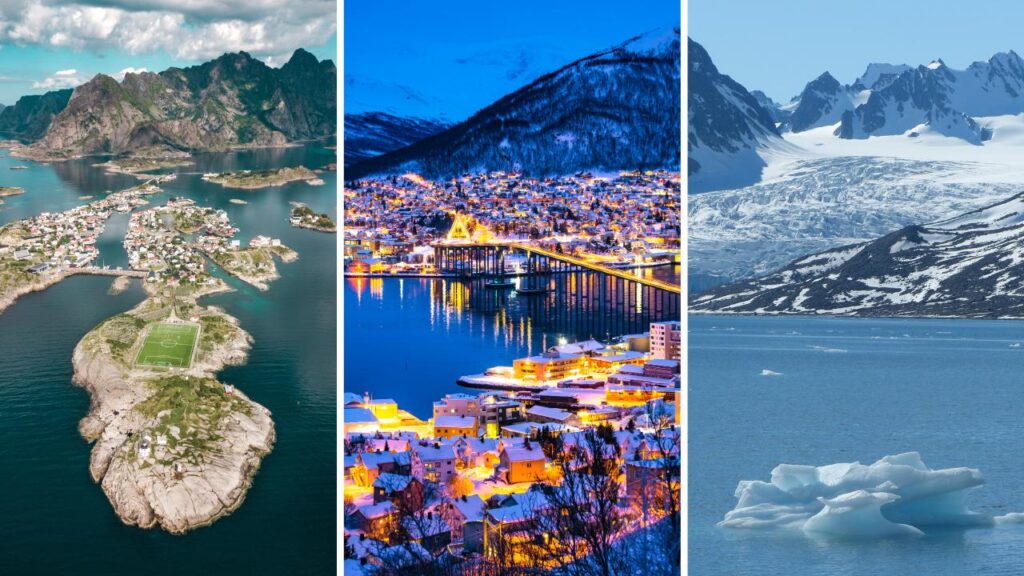 Ile lofoten, tromso, spitzberg
