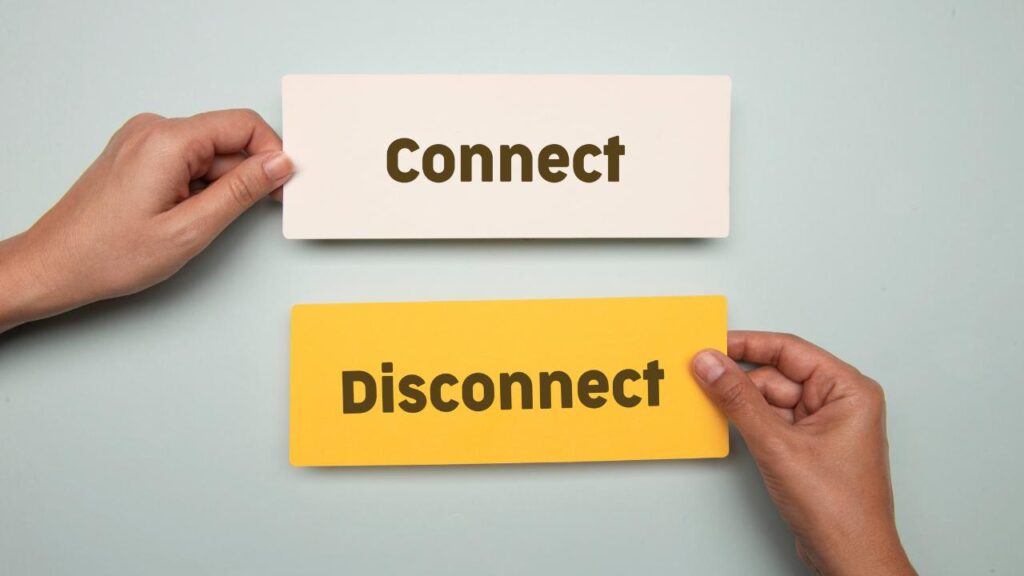 Déconnecter vos comptes