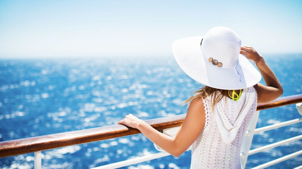 femme croisière