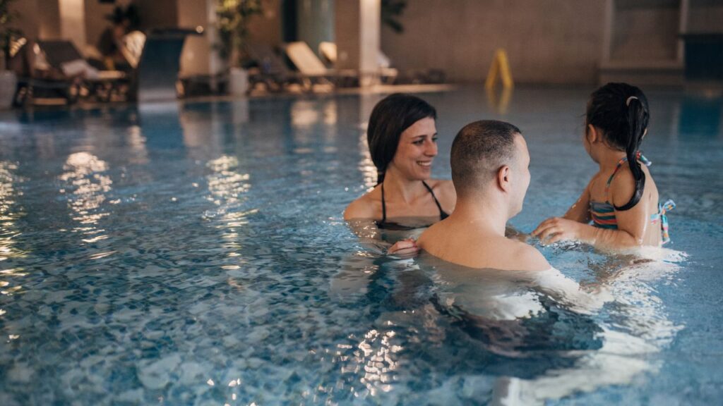 piscine famille