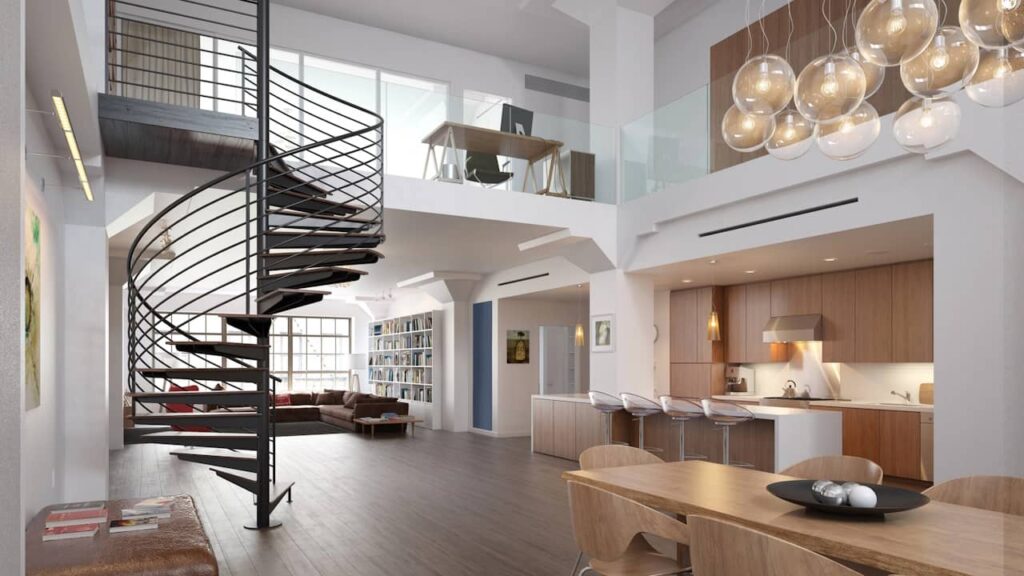 duplex appartement luxe