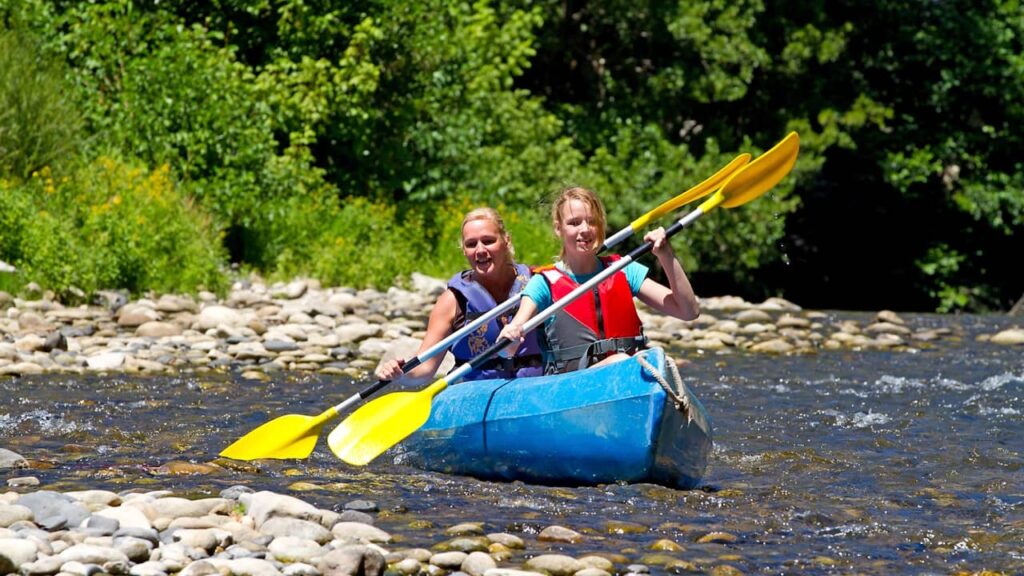 canoe rivière mère fille