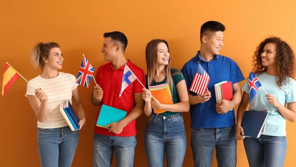 jeunes différentes nationalites