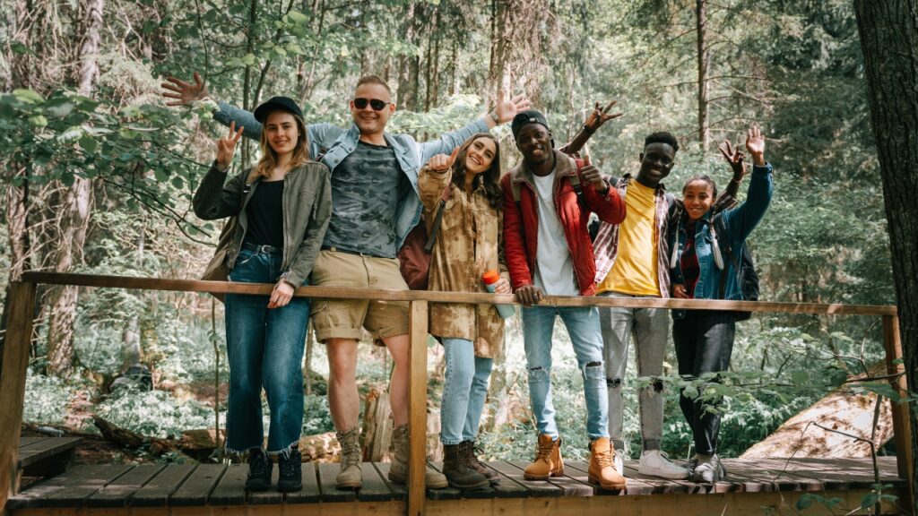 team building nature