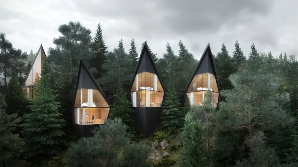 écolodges suspendus : le luxe au coeur de la canopée