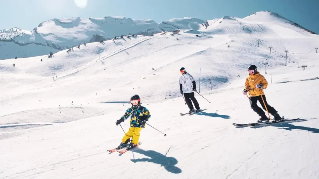 la clusaz ski hiver