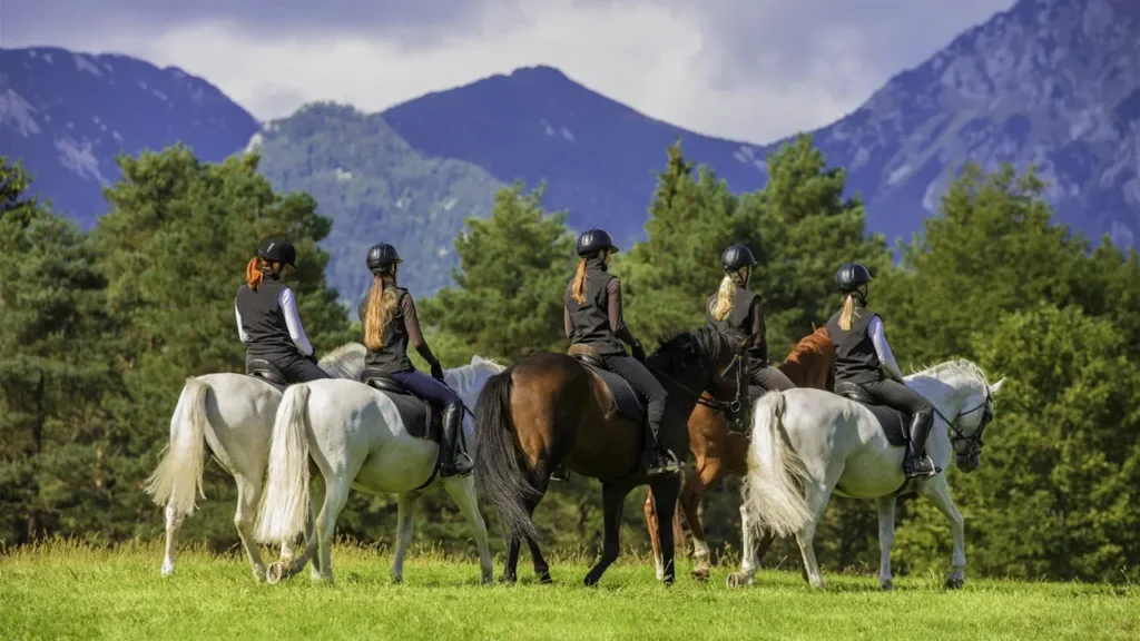 randonnée à cheval