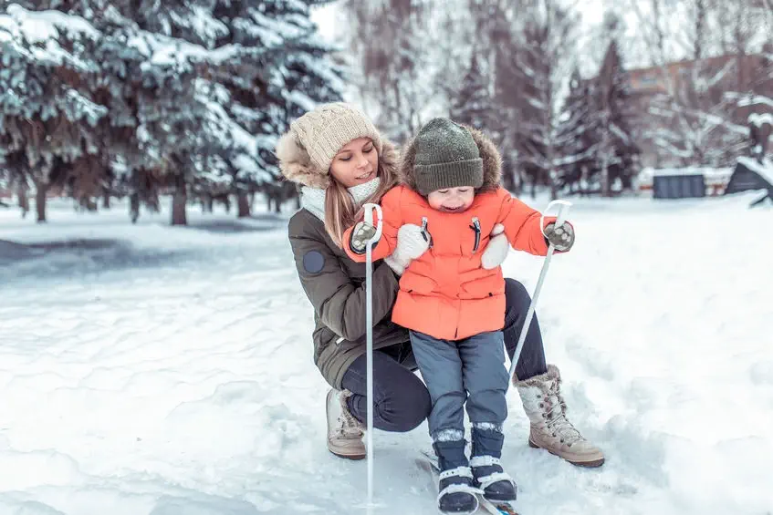 vacances au ski en famille