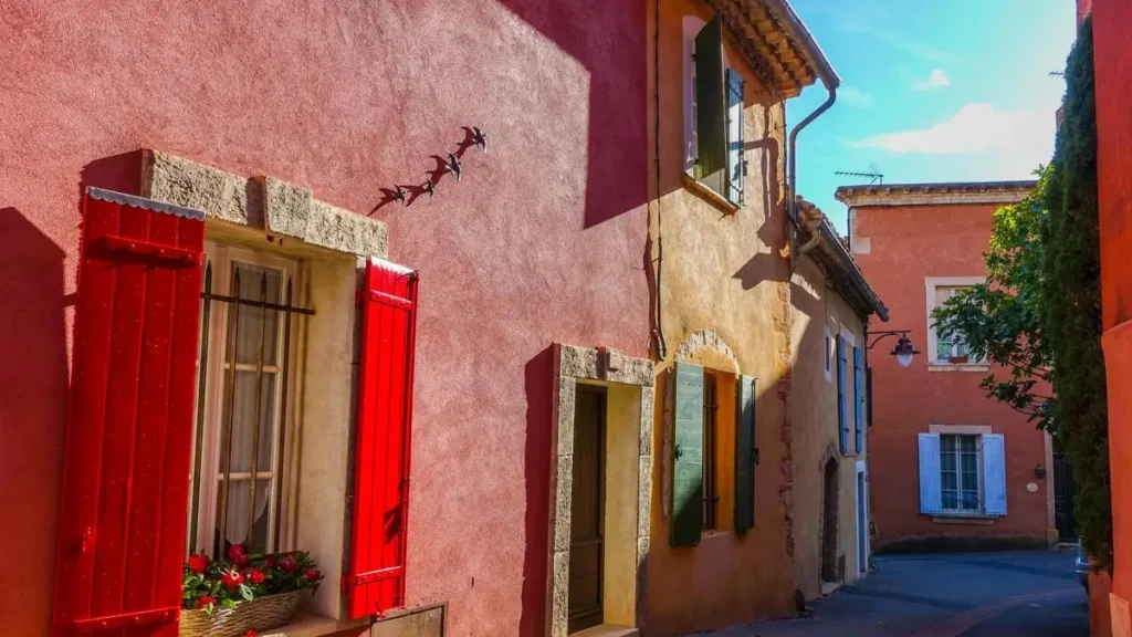 village coloré du Luberon